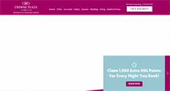 Desktop Screenshot of crowneplazamke.com